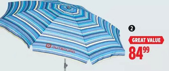 Canadian Tire Deluxe Beach Umbrella offer
