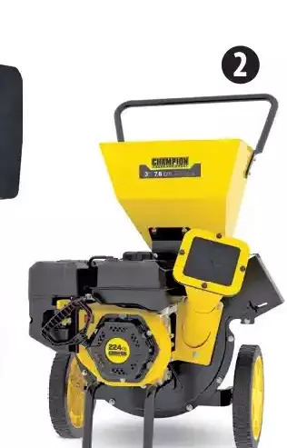 Canadian Tire Champion 224Cc Gas Chipper Shredder offer