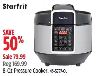 Canadian Tire Starfrit 8-Qt Pressure Cooker offer