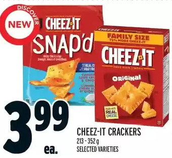Metro Cheez-It Crackers offer