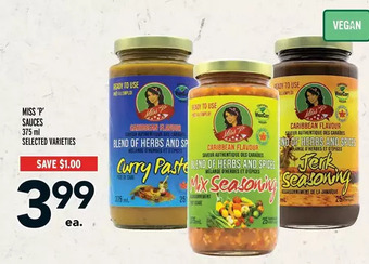 Metro Miss 'P' Sauces offer
