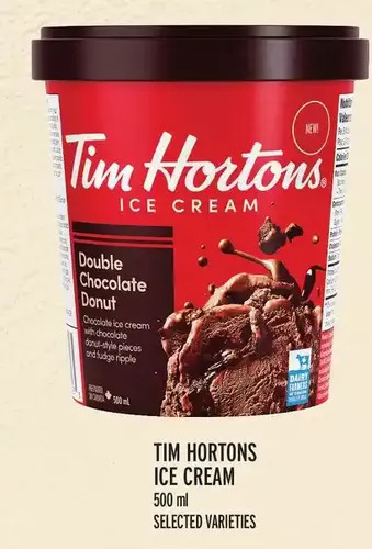 Metro Tim Hortons Ice Cream offer