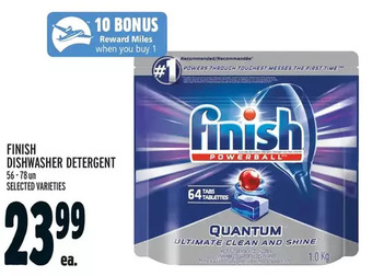Metro Finish Dishwasher Detergent offer