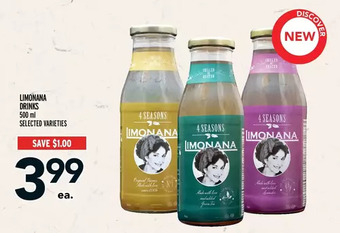 Metro Limonana Drinks offer