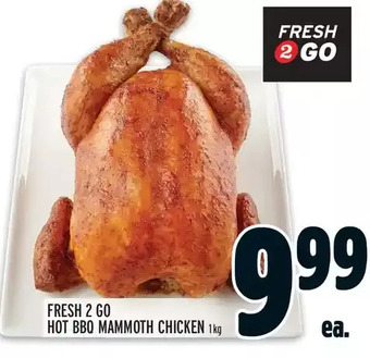 Metro Fresh 2 Go Hot BBQ Mammoth Chicken offer