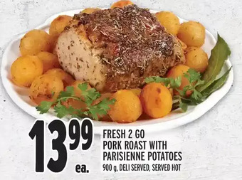 Metro Fresh 2 Go Pork Roast with Parisienne Potatoes offer