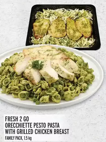 Metro Fresh 2 Go Orecchiette Pesto Pasta with Grilled Chicken Breast offer
