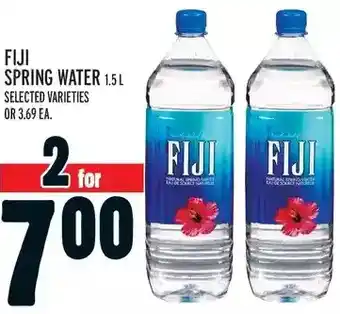 Metro Fiji Spring Water offer