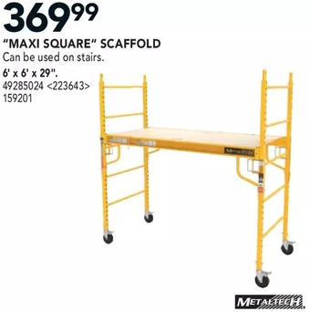 RONA Metaltech "Maxi Square" Scaffold offer
