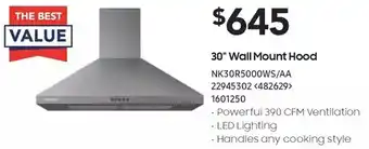 RONA 30" Wall Mount Hood offer