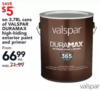 Valspar Duramax High-Hiding Exterior Paint and Primer