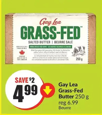 FreshCo Gay Lea Grass-Fed Butter offer