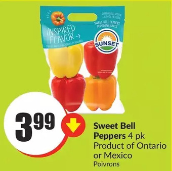 FreshCo Sweet Bell Peppers offer