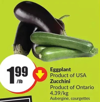 FreshCo Eggplant | Zucchini offer