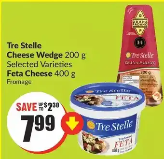 FreshCo Tre Stelle Cheese Wedge, Feta Cheese offer