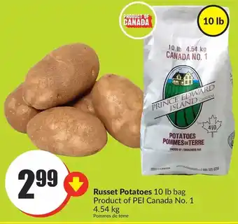 FreshCo Russet Potatoes offer