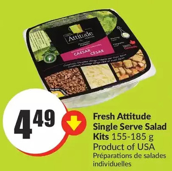 FreshCo Fresh Attitude Single Serve Salad Kits offer