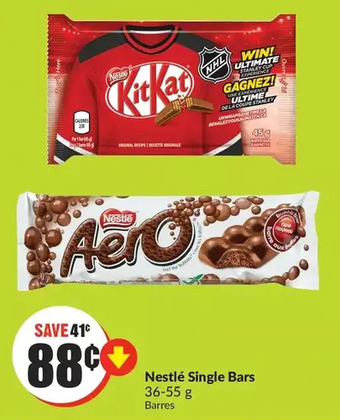 FreshCo Nestlé Single Bars offer