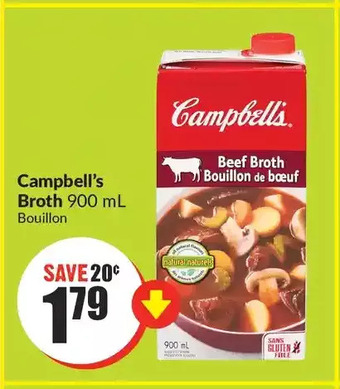 FreshCo Campbell's Broth offer