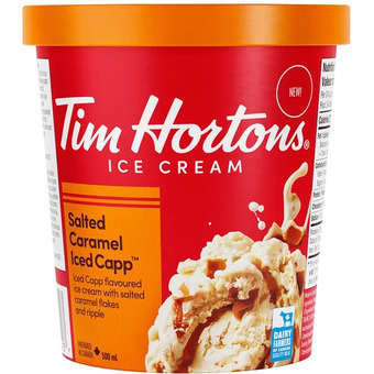 Walmart Tim Hortons Ice Cream Tubs offer