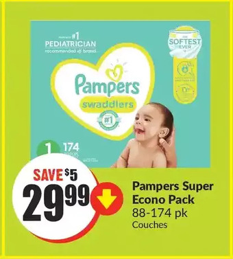 FreshCo Pampers Super Econo Pack offer
