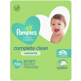 Walmart Pampers 6x, 7x, 9x or 10x Wipes offer