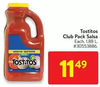 Walmart Tostitos Club Pack Salsa offer