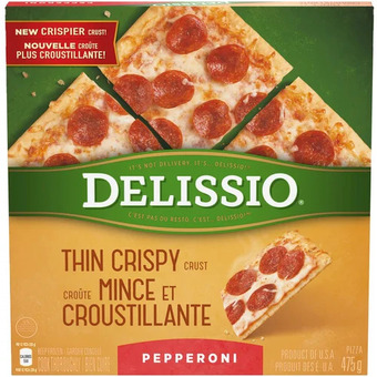 Walmart Delissio Thin Crispy Crust or Single-Serve Frozen Pizza offer