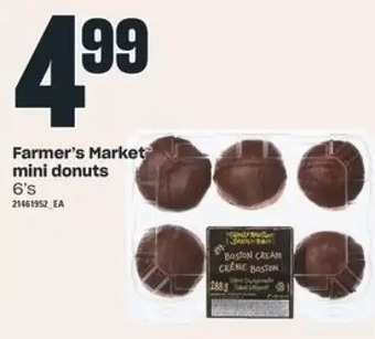 Valu-mart Farmer's Market Mini Donuts offer