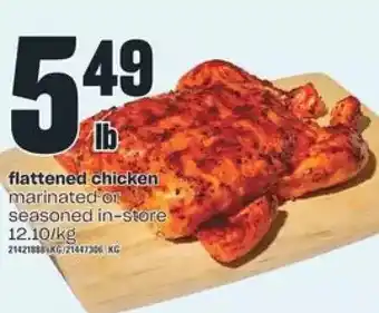 Valu-mart Flattened Chicken offer