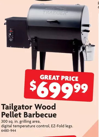 Home Hardware Tailgator Wood Pellet Barbecue offer