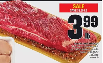 Zehrs Markets Whole Beef Brisket offer