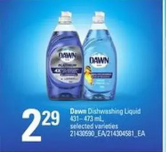 Loblaws Dawn Dishwashing Liquid offer