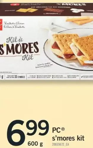 Fortinos PC S'mores Kit offer