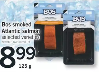 Fortinos Bos Smoked Atlantic Salmon offer