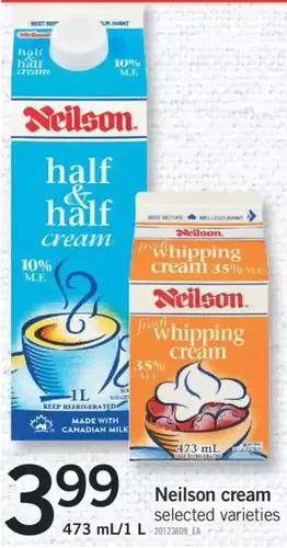 Fortinos Neilson Cream offer