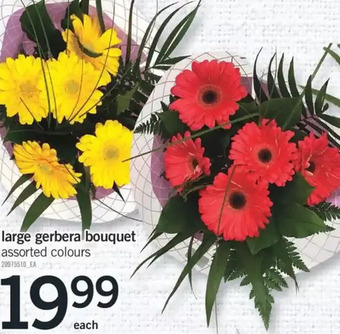 Fortinos Large Gerbera Bouquet offer