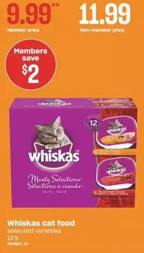 Independent Grocer Whiskas Cat Food offer