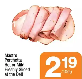 Highland Farms Mastro Porchetta Hot or Mild offer