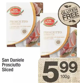 Highland Farms San Daniele Prosciutto Sliced offer