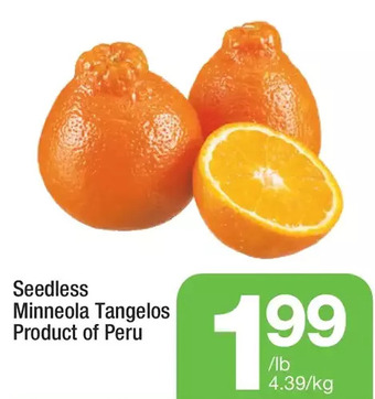 Highland Farms Seedless Minneola Tangelos offer