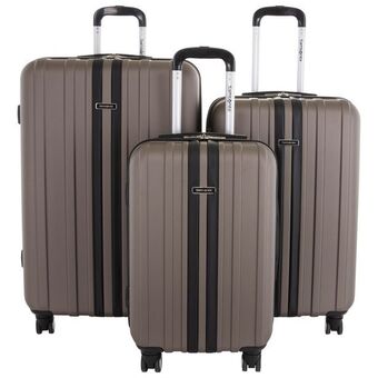 Best Buy Samsonite spectacular 3-piece hard side expandable luggage set - charcoal/black offer