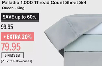 Linen Chest Palladio 1,000 Thread Count Sheet Set offer