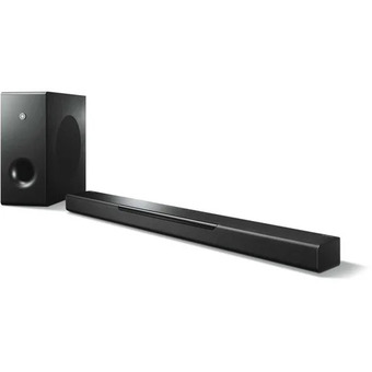 2001 Audio Video Yamaha Musiccast Dts Virtual:X Surround Sound Bar & Wireless Sub offer