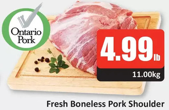 Starsky Fresh Boneless Pork Shoulder offer