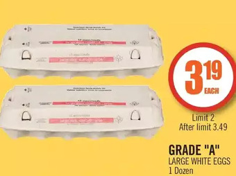 Shoppers Drug Mart Grade "A" Large White Eggs offer