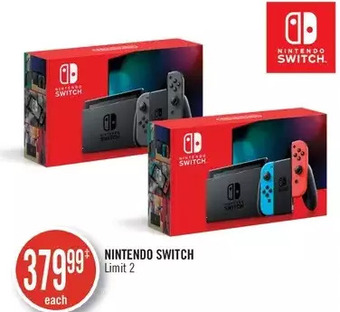 Shoppers Drug Mart Nintendo Switch offer