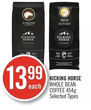 Shoppers Drug Mart Kicking Horse Whole Bean Coffee offer