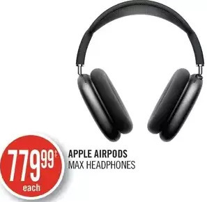 Shoppers Drug Mart Apple Airpods Max Headphones offer