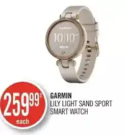 Shoppers Drug Mart Garmin Lily Light Sand Sport Smart Watch offer